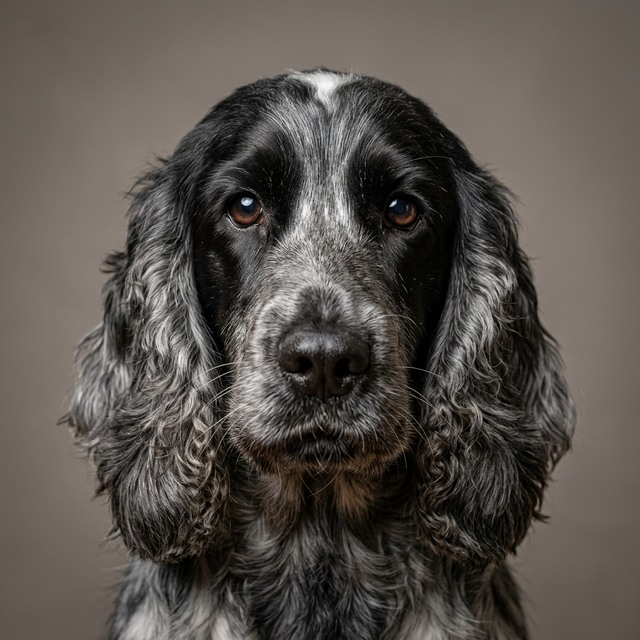 Blue Roan Cocker Spaniel